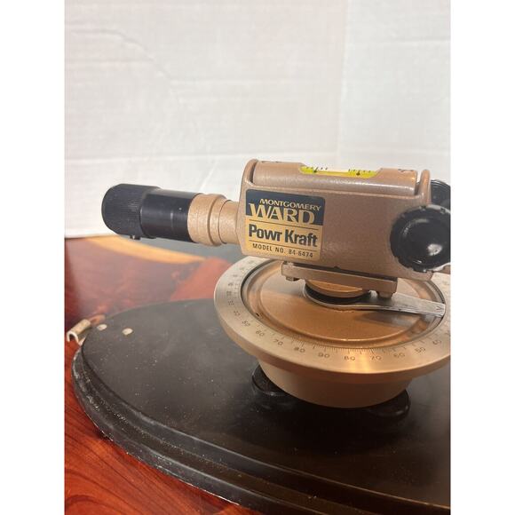 VINTAGE MONTGOMERY WARD POWR-KRAFT TRANSIT LEVEL 84-6463 - Picture 2 of 6